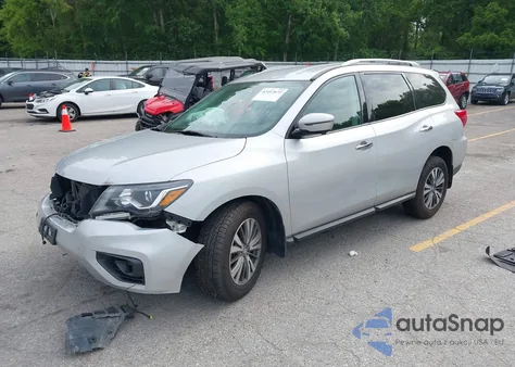2017 Nissan Pathfinder Sl from USA, damaged, VIN 5N1DR2MM0HC619400